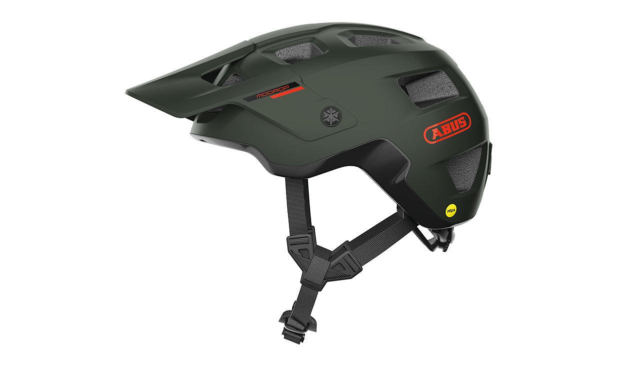  Casque VTT MoDrop MIPS Abus  (M, Pine_x000D_
  green)