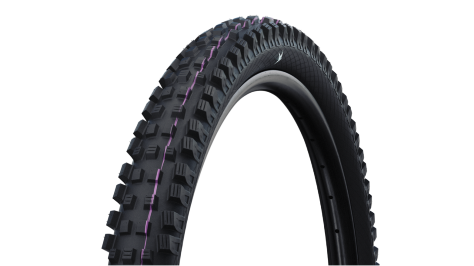 Pneu Schwalbe Magic Mary Gravity Pro  Radial  Addix Ultra Soft Tubeless Ready bande de roulement