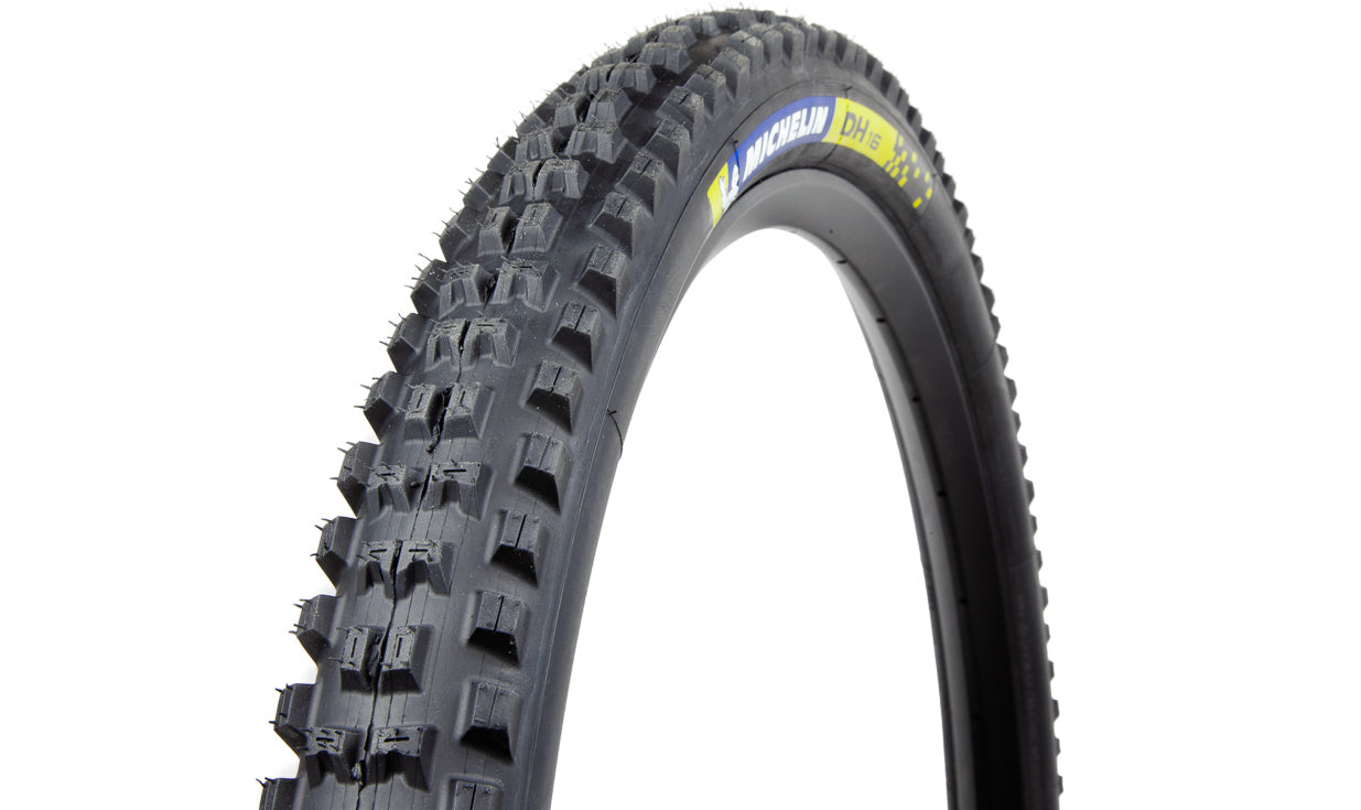 Pneu VTT Michelin DH 16 Racing Line Magi-X Tubeless Ready jaune/bleu